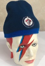 Winnipeg Jets NHL Reebok YOUTH Blue Ski Toque Cap Hat Knit - £10.85 GBP