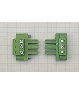 Terminal Block 3-Pin 7.62mm Male Connector Lot of 2 - $19.73 CAD