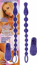 ANAL BEADS VIBRATING BUTT BEADS SUPER FLEXIBLE PURPLE 4 FUNCTION FLEXIBLE - £23.40 GBP