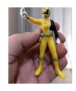 Power Rangers SPD Yellow Ranger 3.5&quot; Figure - Deka Yellow Tokusou Sentai... - $26.75 CAD