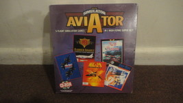 Aviator Simulator 5 Simulation Games on one disk Big Box VERY RARE. SEALED!! - £29.02 GBP