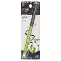 Maybelline Define A-Line Eye Pencil 801 Ebony Black - $8.53