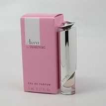 AURA by Swarovski 5 ml/ 0.17 oz Eau de Parfum Mini Splash NIB (Dark Pink Box) - £15.76 GBP