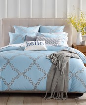 allbrand365 designer Damask 300 Thread Count 2 Pieces Comforter Set,Navy... - £133.90 GBP