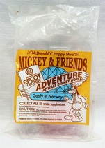 VINTAGE SEALED 1993 McDonald&#39;s Mickey &amp; Friends Epcot Goofy in Norway - £11.72 GBP