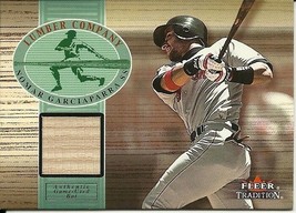 2002 Fleer Tradition Lumber Company Game Bat Nomar Garciaparra Red Sox - £7.47 GBP