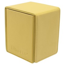 Ultra Pro Deck Box: Alcove Flip: Vivid: Yellow - $24.23