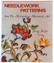 Needlework Patterns Metropolitan Museum of Art Susan Siegler Embroidery HC 1976 - £3.91 GBP