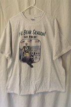 Mens Gildan Green Bay Packers Aaron Rodgers Gray Short Sleeve T-Shirt Si... - $12.95