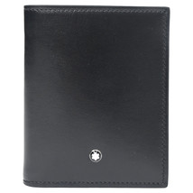 Montblanc Cardholder In Leather Men Black One Size - $195.70