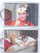 BREAKFAST AT TIFFANYS Key Ring Cat Holly Golightly Audrey Hepburn Key Ch... - £6.27 GBP