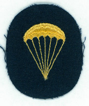 CIRCA 1967-1991, DDR, NVA, PARA, ENLISTED, SLEEVE PATCH, PARACHUTIST, SCUBA - $30.00