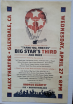 Big Star&#39;s Third &quot;Thank You Friends&quot; 11&quot; x 17&quot; Concert Promo Poster - £35.22 GBP