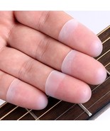 Ultra-thin Ukulele Fingertip Finger Protector Silicone Finger Guard Cove... - $10.90