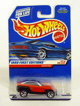 Hot Wheels Jeepster #922 First Editions #17 of 26 Red Die-Cast Car 1999 - £2.98 GBP