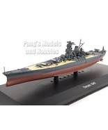 Japanese Navy Battleship Yamato with Display Case 1/1100 Scale Diecast M... - $729.11 MXN