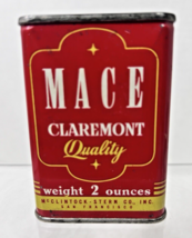 Claremont Quality Mace Spice Tin McClintock Stern Co San Francisco  2 oz - £14.76 GBP