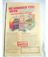1979 Color Ad Bubble Yum Bubble Gum Be Number Yum - £6.33 GBP