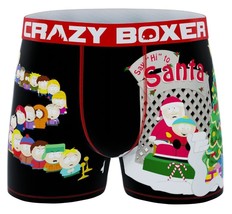 Crazy Boxer SOUTH PARK Cartman Christmas Tree Presents Say Hi to Santa Boxer Mns - £14.38 GBP