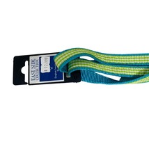 East Side Collection Dog Leash Gingham Sweeties Lead Bluebird 4' x 5/8" - $12.86