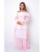Elegant Tiered Maxi Dress - £55.94 GBP