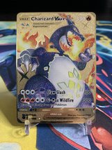 Shiny Charizard Vmax Gold Metal Card (Custom) - $15.00