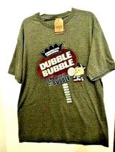 Classic Tee Luv America&#39;s Original Dubble Bubble Men&#39;s T-Shirt X-Lg Gray Nwt - £13.53 GBP