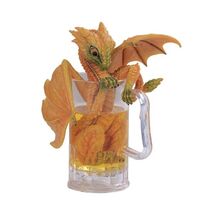 Beer Dragon Figurine by Stanley Morrison - $46.98