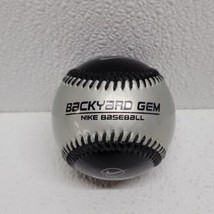 Genuine Backyard Gem Nike Baseball NBG 9&quot; 5oz Black Silver Baseball - £16.17 GBP