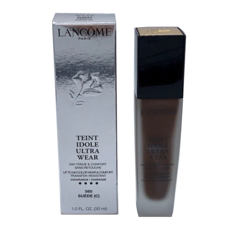 Lancome Teint Idole Ultra 24H Wear Foundation 560 Suede 1 fl oz NEW - $15.05