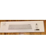 Wireless Keyboard and Mouse Combo Silicone Keyboard Cover Brand New - £6.11 GBP