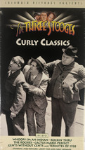 The Three Stooges Curly Classics Original(Vhs 1997)VERY RARE-NEW &amp; SEALED-SHIP24 - £94.05 GBP
