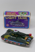 Light Tank Tin Char Friction MF 721 China Military w/Box** - £17.98 GBP