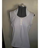 WOMENS NIKE GOLF DRI-FIT POLO TOUR SLEEVELESS POLKA DOT TEE T SHIRT NEW ... - $627.03 MXN
