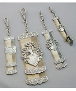 4 800 Silver Ribbon Fobs European Fraternal Regalia Templar Mason Knight... - $3,801.37 MXN