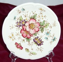 4 Johnson Brothers Windsor Flowers Coffee Saucers - £16.46 GBP