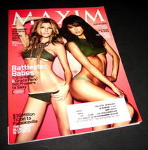 Maxim Magazine 143 Nov 2009 Tricia Helfer &amp; Grace Park 5 Cars &amp; Girls You Won&#39;t - £10.40 GBP