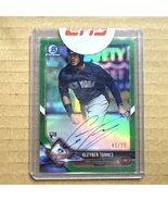 2018 Bowman Chrome Gleyber Torres RC Rookie Auto Green Refractor /99 Aut... - €51,59 EUR