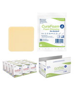 Dynarex CuraFoam Foam Dressings Sterile Non-Adherent Hydrocolloid Pads 1... - $85.26 CAD+