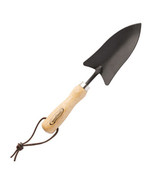 Green Thumb Gt4315 Transplanter W/ Wood Handle &amp; Hang Up Hole, Black Pow... - $19.16