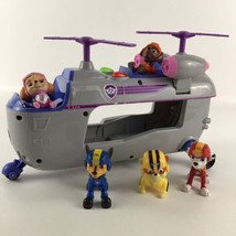 Paw Patrol Ultimate Rescue Skye&#39;s Helicopter with Figures 5 Pups Lot Spin Master - £69.78 GBP