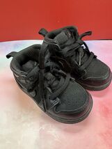 Nike Air Jordan 1 Mid Toddlers Sneakers 2018 Metallic Silver Coin Sz 5c - $24.75