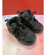 Nike Air Jordan 1 Mid Toddlers Sneakers 2018 Metallic Silver Coin Sz 5c - $24.75