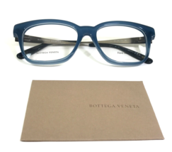 Bottega Veneta Eyeglasses Frames BV242 F2G Clear Blue Rustic Gray 51-17-140 - £89.24 GBP