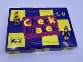 Vintage Muffy Vanderbear Collection Muffy &amp; Hoppy&#39;s Check Mates Chess Game 1995 - £23.35 GBP