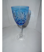  Faberge Odessa Sky Blue Hock Crystal Wine Glass - $4,212.35 MXN