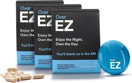 Over EZ Pre-Drink Supplement - [$2.19 x Serving] Recovery &amp; Prevention Pills for - £91.45 GBP