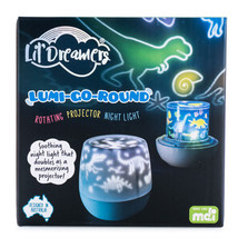 Lil Dreamers Lumi-Go-Round Rotating Projector Light - Dino - £33.79 GBP