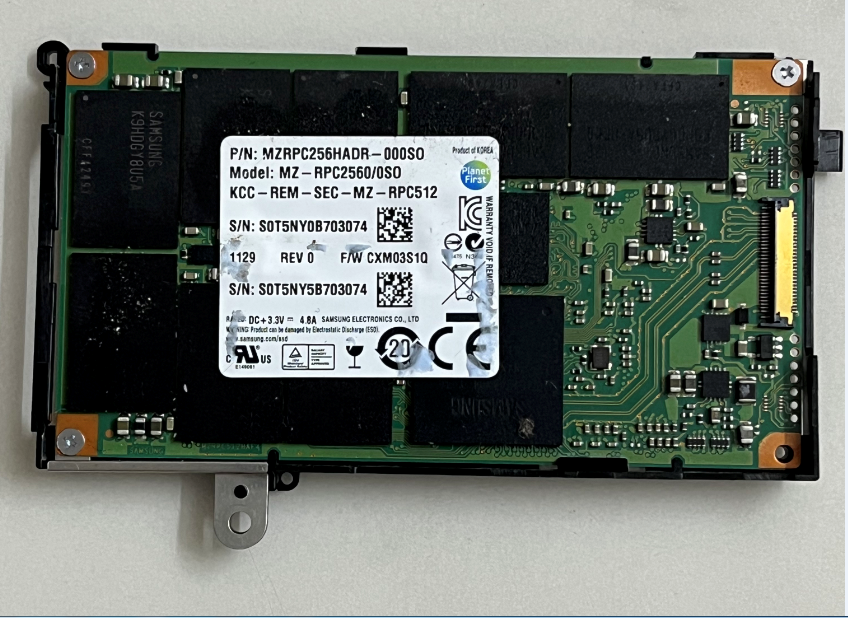 SAMSUNG 1.8" 256GB SSD Raid LIF MZ-RPC2560/0SO SSD for Sony Laptop Vaio Vpcz2 - $77.77