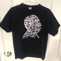 Alfred Hitchcock Rare Movies Typeography T-Shirt - Large - $54.45